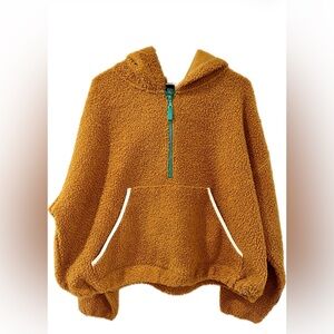 Wild Fable Burnt Orange Sherpa Pullover